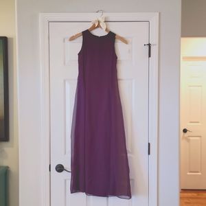 Girls/Teens Deep Purple Formal Gown